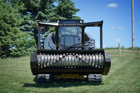 skid steer mower with wheel|mower attachments for skid steers.